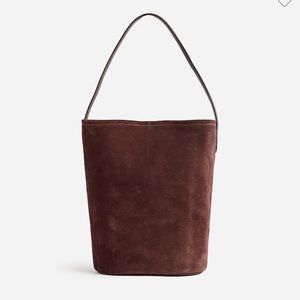 Jcrew suede hobo bag